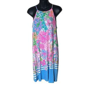 Lilly Pulitzer Margot paradise found dress colorful floral bright